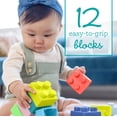 thumbnail image 2 of Juego de 12 piezas Building Blocks Infantino Super Soft, 2 of 9