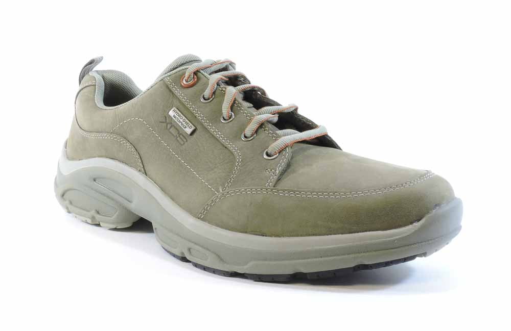 Rockport Men's Weather Adventure Waterproof Blucher Oxford/Grey