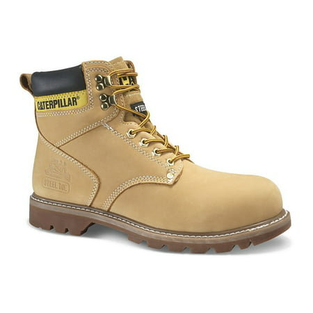 

Caterpillar Men s Footwear Second Shift Steel Toe Slip Resistant Work Boots