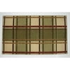 Better Homes and Gardens Cream and Green Plaid Accent Rug