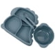 thumbnail image 4 of GOOHOCHY 1 juego de plato de dinosaurio para niños pequeños, plato dividido para niños, tazón para niños, tenedor y cuchara para niños pequeños, 4 of 8