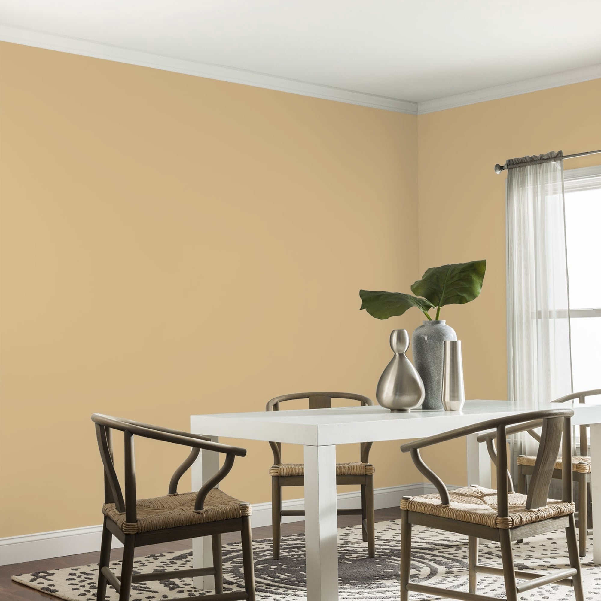 Glidden Fundamentals Craftsman Gold / Yellow, Eggshell Interior Paint, 5 Gallon