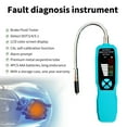 thumbnail image 2 of Graflsoa Testeur Numérique de Liquide de Frein LCD avec Alarme Sonore, Auto-Calibration du CAL, Rétroéclairage, Bleu Pâle, Comprend 4 Piles AAA et Étui de Rangement, 2 of 7