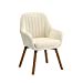 thumbnail image 3 of Roundhill Furniture Tuchico Contemporary Fabric Accent Chair, Tan, 3 of 10