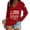 A1 Red, variant on Patriotic Blouses for Women Patriotic Graphic Tee Red White and Blue Shirts for Women Graphic Tops Long Sleeve Tops American Flag Graphic Tees Independence Day Shirt Gray L