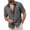 Dark Gray A, variant on Mens Button Down Shirts Collared Shirt with Pocket Summer Casual Short Sleeve Fashion Khaki Button Down Shirts for Men Size L