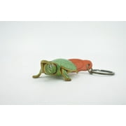 Turtle, Key Chain, Red Eared, Pond, Turtle, Reptiles, Green, Hand Made, Keychain, Thailand, Key Fob, Keys, Lifelike Model, Gift, 3 THL10 BB69
