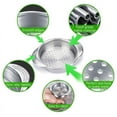 thumbnail image 7 of Tuna Can Strainer, 2024 New Food Grade Stainless Steel Tuna Can Strainer Press, Food Strainer, Can Colander for Home Kitchen (4 PCS), 7 of 7