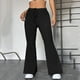 thumbnail image 1 of ICHUANYI Clearance Women Casual Pants Yoga Sports Pants Outdoor Casual Bell-bottoms Trousers ICHUANYI "ICHUANYI", 1 of 9
