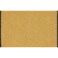 thumbnail image 3 of Alma Transitional 2' x 3' Gold, Machine Washable Polyester & Cotton Indoor Area Rug, 3 of 10