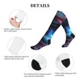 thumbnail image 6 of Bixox Modern Colorful Eyes Print Compression Socks,Compression Socks Women & Men Circulation for Medical,Running,Athletic, 6 of 7