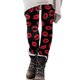 thumbnail image 1 of Gibobby Leggings Translúcido Mujer Impreso bota elástico largo todo delgado casual partido polainas mujeres pantalones pantalones（Rojo， XL), 1 of 5