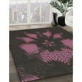 thumbnail image 2 of Ahgly Company Indoor Round Patterned Mauve Taupe Purple Novelty Area Rugs, 8' Round, 2 of 6