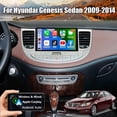 thumbnail image 5 of 9" Android 13 Car Stereo Fit for Hyundai Genesis 2009-2014, 4+64GB, Built-in Wireless CarPlay & Android Auto, AHD Backup Camera & Microphone Included, 5 of 10