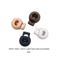 thumbnail image 3 of Injueey Pack of 50 Clothes Elastic Ropes Stopper Clamp Spring Lock Jacket Loaded End Toggle Sewing Backpack Hooded Buckles Shoelace Artesanía Tipo 9 Injueey BFH000201-08, 3 of 6