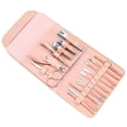 thumbnail image 1 of Professional Pedicure Kit Nail Clipperstools, Grooming Kit Nail Care Tool With Leather Travel Case, 1 of 5