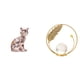 thumbnail image 1 of Figura de escritorio,Estatua de gato en estante,escritorio,oficina,decoración del hogar,Estatua de bola de cristal,Estatuas de bolas de cristal para decoración del, 1 of 8