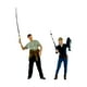 thumbnail image 1 of 2 piezas 1:64 FIGURAS de DIORAMA de pesca a escala Figuras de pescadores femeninos masculinos Fotos Poseentes de resina Arte de pesca Miniaturas, 1 of 8