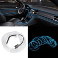 thumbnail image 4 of EL Cold Light, Waterproof Car Decorative Light Strip, For Center Console Steering Wheel Instrument Panel Lights Ice Blue, 4 of 8