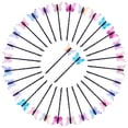 thumbnail image 1 of PAGOW 30PCS Pinzas para el Cabello Pasadores de Cabello de Mariposa Pasadores de Tela de Moda Perlas Decorativas Navidad San Valentín Accesorios para el Cabello para Mujeres Niñas (10 estilos, 3 pieza, 1 of 4