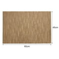 thumbnail image 7 of Cheers US 2pcs/set Placemats, Heat-Resistant Placemats Stain Resistant Anti-Skid Placemats for Kitchen Table, Washable Durable PVC Table Mats Woven Vinyl Placemats, 7 of 7