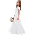 thumbnail image 2 of Sherrylily Kids Girl Bridesmaid Dresses Chiffon Flower Long Party Pageant Gowns Dress, 2 of 5