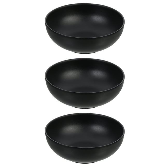 3 cuencos de arroz para el hogar, cuencos pequeños para sopa, cuencos para salsa de restaurante y cuencos para aperitivos de cantina.