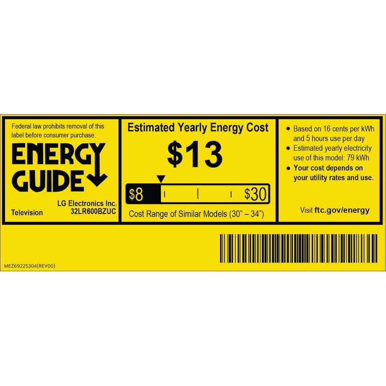 LG 32" Class HD LR60 Smart TV