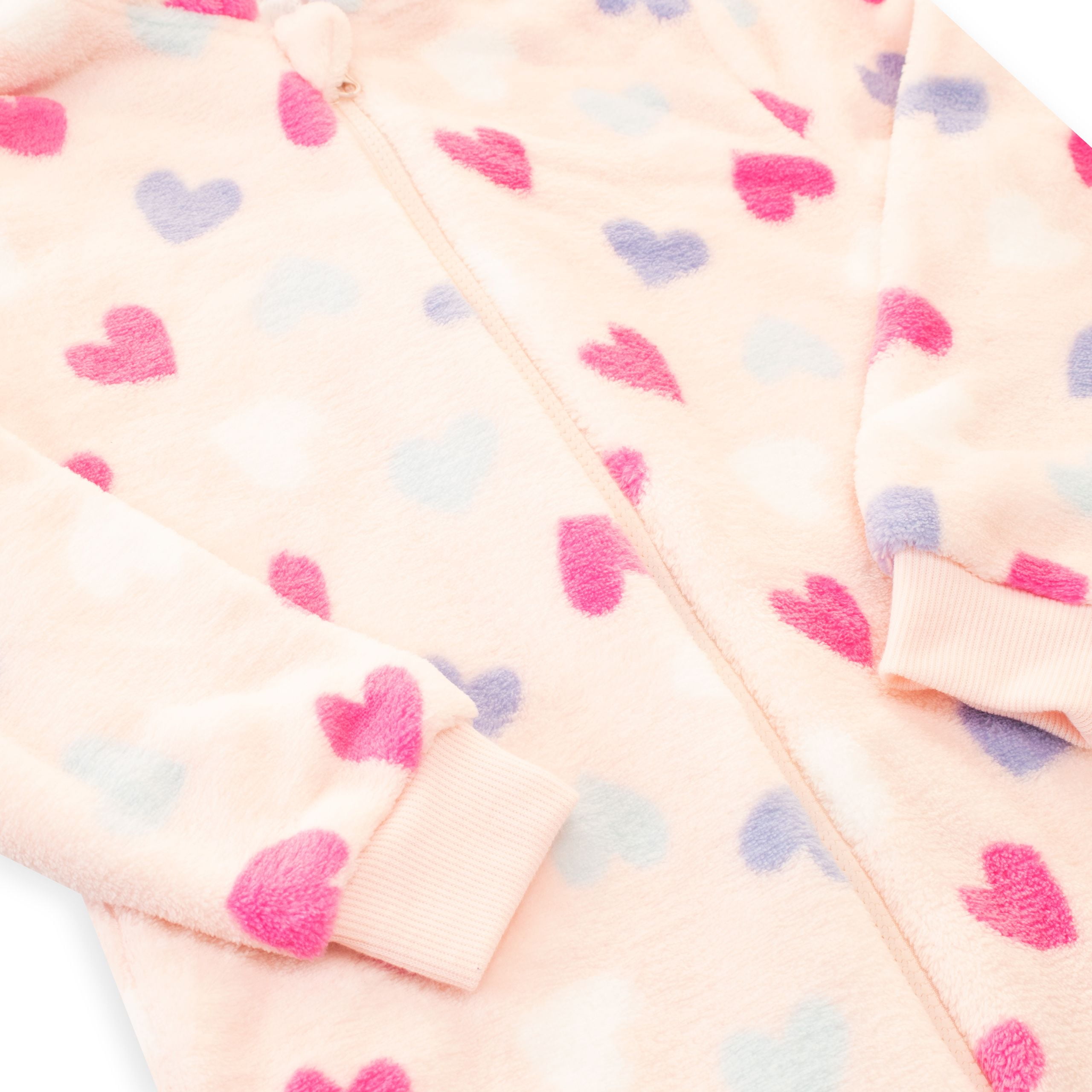 Harry Bear Girls Hearts Onesie Sizes 7-14
