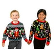 thumbnail image 4 of Socal Look Kids Christmas Sweater, Children's Acrylic Holiday Pullover for Boys & Girls, 11-12 Years, 4 of 12