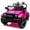 pink, variant on POVANLI  24V Kids Ride on Car W/Parents Control,Four-wheel suspension,2WD,Power display,Bluetooth,MP3,Music,LED headlight,Provide a speed of 1.86-3.11MPH For Kids Aged 2-5 years old