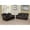 BrownMaterial, variant on Lifestyle Furniture Breathing Leather Sectional sofa set with sofa,loveseat and chair,for Living Room, Apartment, Studio, Office (Espresso)