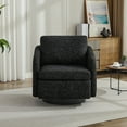 Swivel Accent Chair for Living Room, Chenille Swivel Chair with Metal