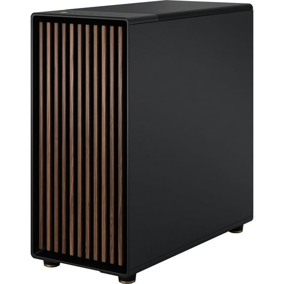 Fractal Design North XL Charcoal Black Chassis with Walnut Front and Dark Tempered Glass Side Panel EATX Full Tower Computer Case