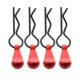 thumbnail image 1 of Clip de cuerpo de metal de 4 piezas para 1/5 1/6 1/7 1/8 Rc Car, 1 Afortunado Sencillez, 1 of 5