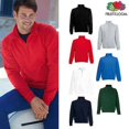 thumbnail image 2 of Fruit Of The Loom Mens Premium 70/30 Zip Neck Sweatshirt, 2 of 3