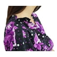 thumbnail image 6 of Bimba Maternity Floral Print Caftan Cotton Maxi Kaftan Nursing Night Gown, 6 of 7