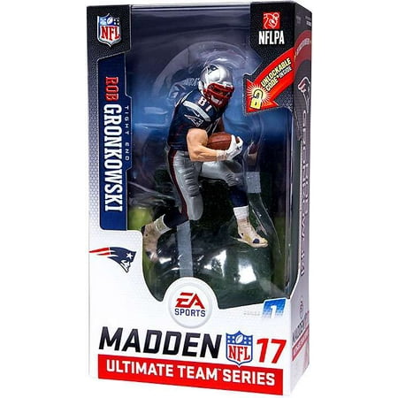 McFarlane NFL EA Sports Madden 17 Ultimate Team Rob Gronkowski Action (Best Nfl Team In Madden 17)
