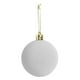 thumbnail image 5 of 12 Bolas Navideñas de Terciopelo Flocadas, Adornos Navideños de Plástico, Adornos Colgantes Decorativos para Árbol de Navidad, Decoración de 2,4 Pulgadas, 5 of 7