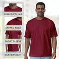 thumbnail image 4 of Gildan Hammer Maxweight T-Shirt, 100% Ring-Spun Cotton Mens Bulk Tee Shirts, Wholesale Short Sleeve T-Shirts (Bright Color 9 Pack, S), 4 of 8
