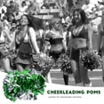thumbnail image 3 of Greensen 1 Pair Cheerleader Aerobics Pom Poms Pompoms for Dance Party School Sports Competition,Handheld Pom Poms, 3 of 6