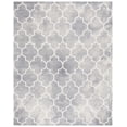 thumbnail image 3 of Safavieh Dip Dye Calanthe Geometric Wool Area Rug, Gray/Ivory, 8' x 10', 3 of 10
