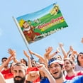 thumbnail image 4 of Curious George Monkey-themed Printed Flag Perfect gift for fans, friends, and family members, and suitable for indoor and outdoor activities, party decorations.16"x24" (40cm×60cm), 4 of 6