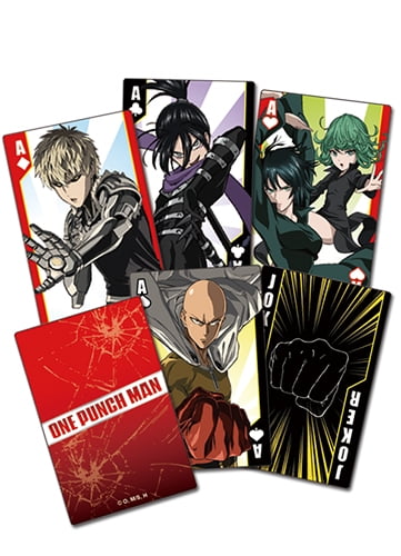 One Punch Man Poker Playing Cards Anime Licensed NEW 