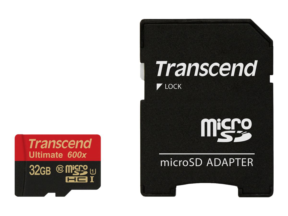 Transcend High Endurance - Flash memory card (microSDHC to SD included) - GB - UHS-I U1 / Class10 - SDHC - Walmart.com