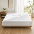 thumbnail image 7 of 100% Tencel Fitted Sheet Queen Size, Cooling Breathable Lyocell Bed Sheet with Deep Pocket, Moisture Wicking Hotel Bedding for Hot Sleepers, 7 of 7