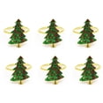 thumbnail image 1 of Billuyoard Anillo de servilleta Elemento de Navidad Hebilla decorativa Servilletas Incrustaciones de diamantes de imitación Toallas de papel para Mostrada Billuyoard HA060564-01, 1 of 6