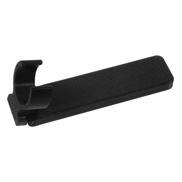 Houderco Soporte Para Bastón De Color Negro Con Clip Plástico Portátil Para Uso En Casa