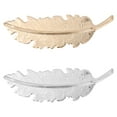 thumbnail image 1 of 2 Pcs Pince à Cheveux en Forme de Feuille Accessoires pour Cheveux (Doré+argent), 1 of 8