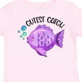 thumbnail image 4 of Inktastic Cutest Catch Cute Purple Fish Boys or Girls Toddler T-Shirt, 4 of 5